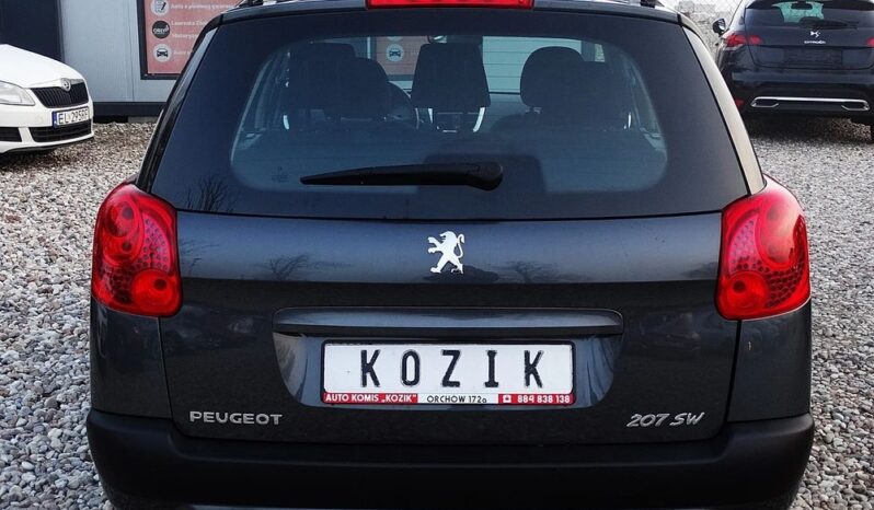 Peugeot 207SW – 2012r.! 1.4- 74KM! Klima! Panoramadach! Zarejestrowany! full