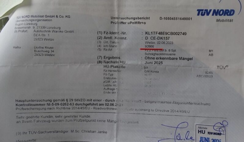 Chevrolet Aveo 1.6 LTZ 2012r. 1.6 Benzyna ! 103 Tys.Km. ! Tuv ! Aso ! Serwis ! full