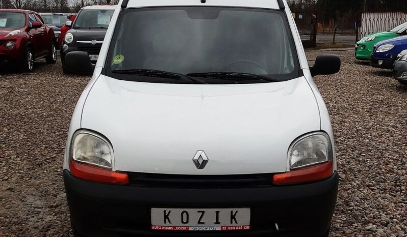 Renault KANGOO – 2002r.! 1.5 dCi – 82KM! Skóry! Hak! Świeżo sprowadzony! full