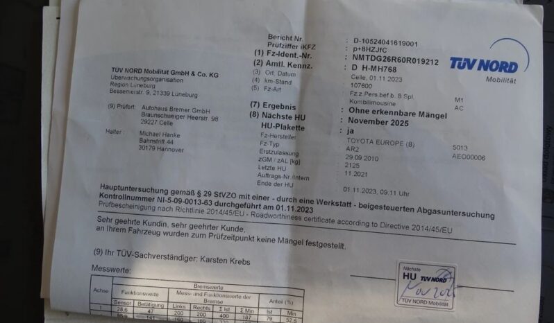 Toyota Verso 1.8 117 tyś.km ! Serwis w ASO i TUV ! Klimatronik ! Czujniki ! full