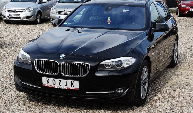 BMW Seria 5 525d – 2013r. 218km ! Skóry ! Pod.Fotele Przód Tył ! El.Klapa ! Nawigacja ! full