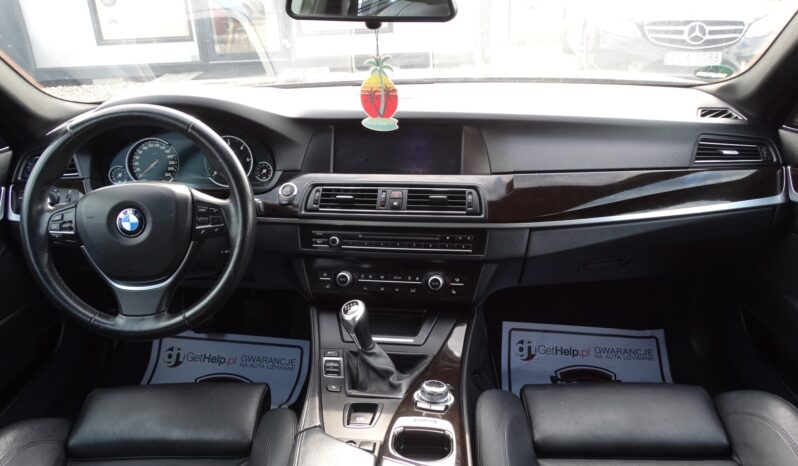 BMW Seria 5 525d – 2013r. 218km ! Skóry ! Pod.Fotele Przód Tył ! El.Klapa ! Nawigacja ! full