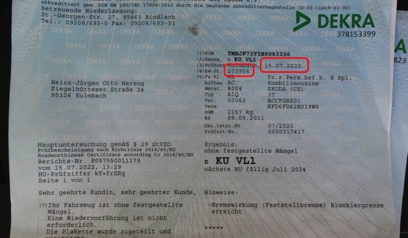 Skoda Superb – 2011r.! 2.0 TDI! Automat! Xenon! Klimartonic! Alu! Zarejestrowany! full