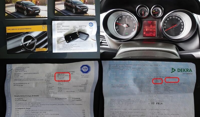 Opel Zafira C -2013r.! 1.4 Turbo! Navi! 7 osób! Klimatronic! Świeżo Sprow.! full