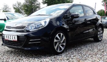 Kia Rio – 2014/15r.! 1.4 16V! 101tys.km! Klimatronic! Skóry ! Navi! Serwis! full