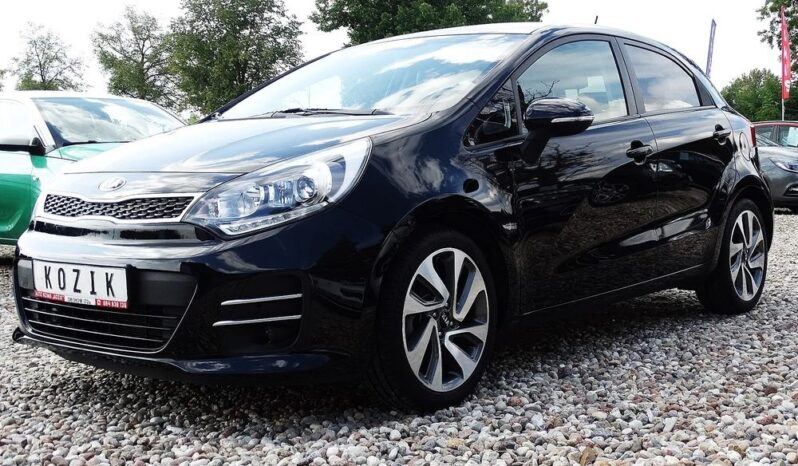 Kia Rio – 2014/15r.! 1.4 16V! 101tys.km! Klimatronic! Skóry ! Navi! Serwis! full