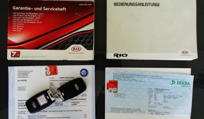 Kia Rio – 2014/15r.! 1.4 16V! 101tys.km! Klimatronic! Skóry ! Navi! Serwis! full