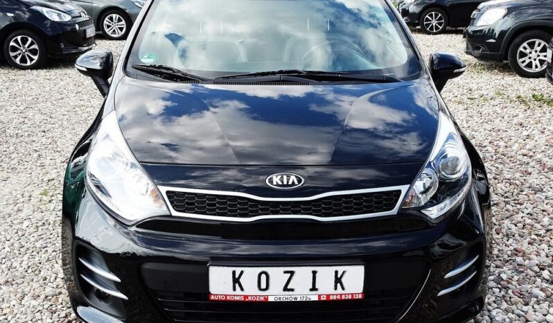 Kia Rio – 2014/15r.! 1.4 16V! 101tys.km! Klimatronic! Skóry ! Navi! Serwis! full