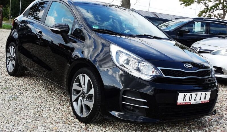 Kia Rio – 2014/15r.! 1.4 16V! 101tys.km! Klimatronic! Skóry ! Navi! Serwis! full