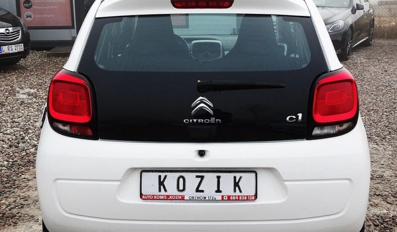 Citroën C1 – 2017/2018r.! 1.0 Benzyna! AUTOMAT ! Klima! 5 drzwi! Opłacony! full