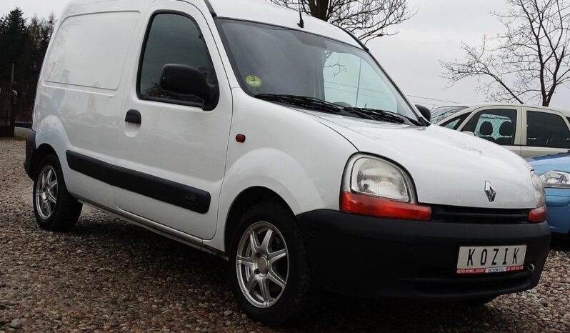 Renault KANGOO – 2002r.! 1.5 dCi – 82KM! Skóry! Hak! Świeżo sprowadzony! full