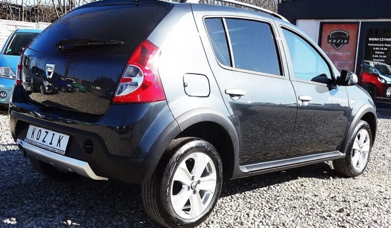 Dacia Sandero Stepway – 2011/12r.! 1.6 8V! Klimatyzacja! Alu! Zarejestrowany! full