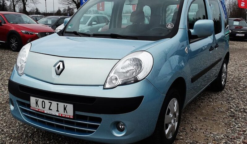 Renault Kangoo 1.6 16V 2011r. Klimatyzacja ! Zarejestrowany ! full