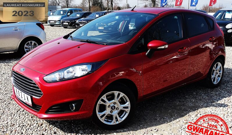 FORD FIESTA – 2015r.! 1.2 16V! 52tys.km! Klima!Serwis! Świeżo sprow.! Zarejestrowany full