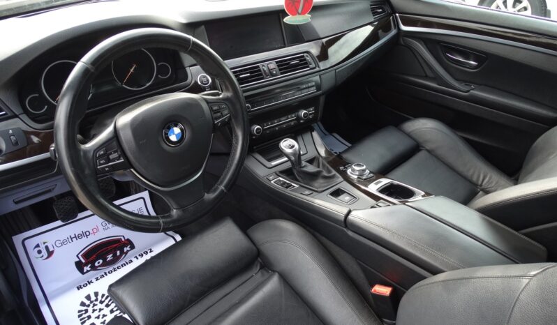 BMW Seria 5 525d – 2013r. 218km ! Skóry ! Pod.Fotele Przód Tył ! El.Klapa ! Nawigacja ! full