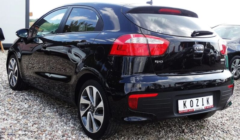 Kia Rio – 2014/15r.! 1.4 16V! 101tys.km! Klimatronic! Skóry ! Navi! Serwis! full