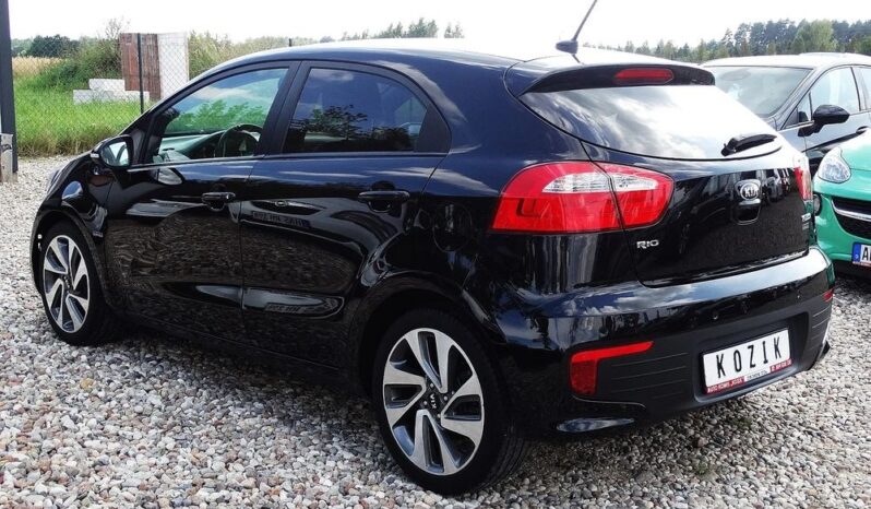 Kia Rio – 2014/15r.! 1.4 16V! 101tys.km! Klimatronic! Skóry ! Navi! Serwis! full