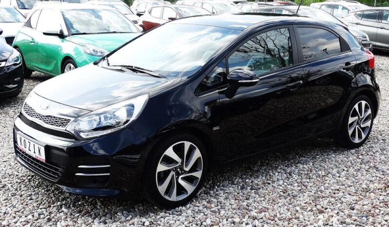 Kia Rio – 2014/15r.! 1.4 16V! 101tys.km! Klimatronic! Skóry ! Navi! Serwis! full