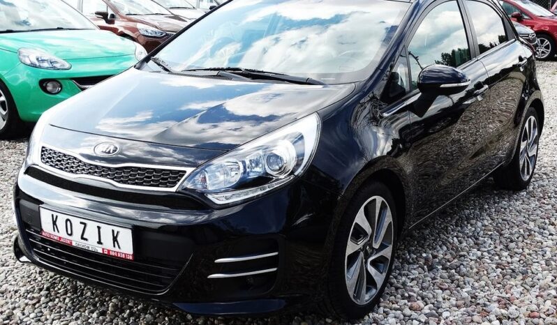 Kia Rio – 2014/15r.! 1.4 16V! 101tys.km! Klimatronic! Skóry ! Navi! Serwis! full