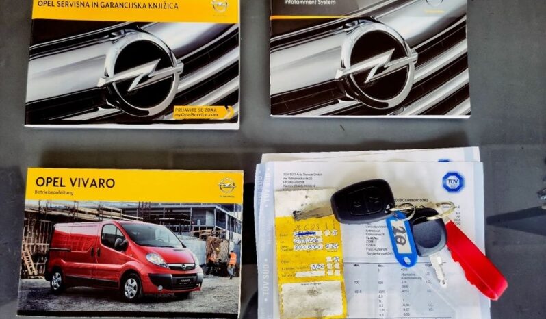 Opel Vivaro L2H1 – 2013r.! 2.0 diesel! 9 osób! LONG! Navi! Kamera! Świeżo Sprowadzony! full