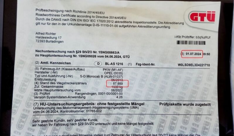 Opel Meriva – 2013r.! 1.4 16V! 122tys.km! Klima! Alu! Serwis! Świeżo Sprowadzona! full