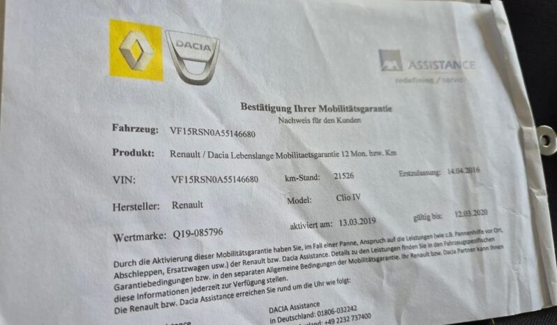 Renault Clio 1.2 16V 75 Limited full