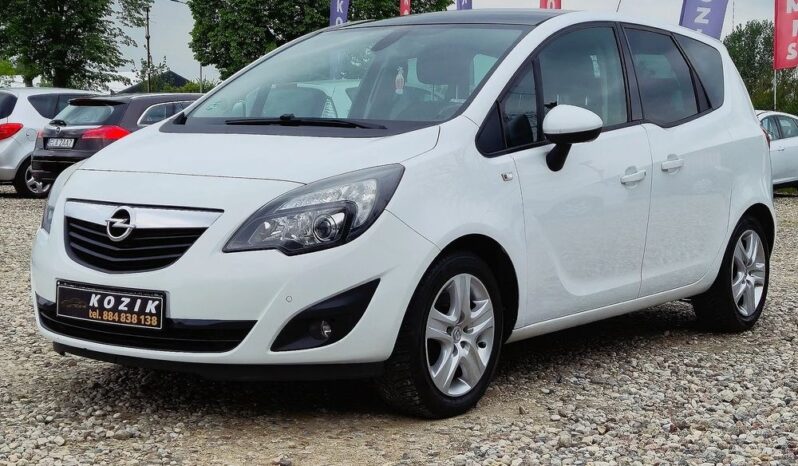 Opel Meriva – 2011r. Klimatyzacja ! Podg. Fotele ! Podg. Kierownica ! Czarny Dach ! full