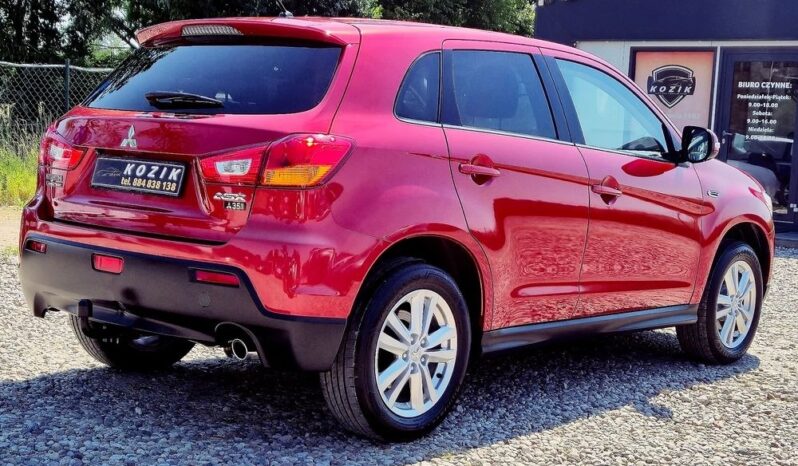 Mitsubishi ASX – 2012r.! 1.6 16V! Klima! Kamera! Serwis! Hak! Świeżo Sprowadzony! full