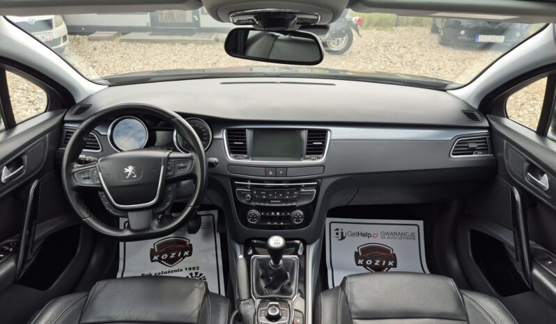 Peugeot 508 – 2014r.! 2.0 HDI! 177tys.km! Klimatronic! Panorama! Navi! Parktronic! full
