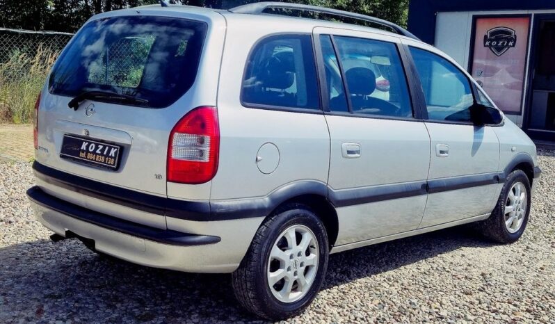 Opel Zafira – 2003r.! 1.8 16V! Klimatronic! 7 osobowy! Alu! full