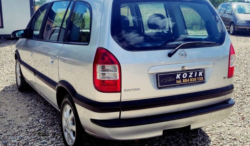 Opel Zafira – 2003r.! 1.8 16V! Klimatronic! 7 osobowy! Alu! full