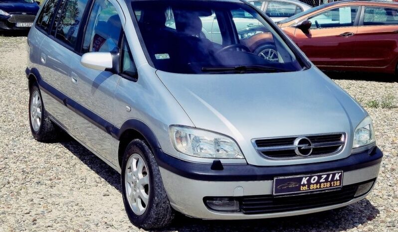 Opel Zafira – 2003r.! 1.8 16V! Klimatronic! 7 osobowy! Alu! full