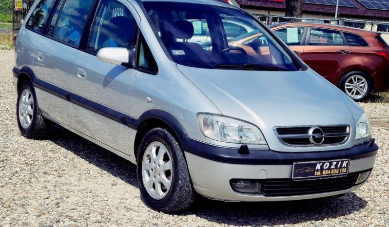 Opel Zafira – 2003r.! 1.8 16V! Klimatronic! 7 osobowy! Alu! full