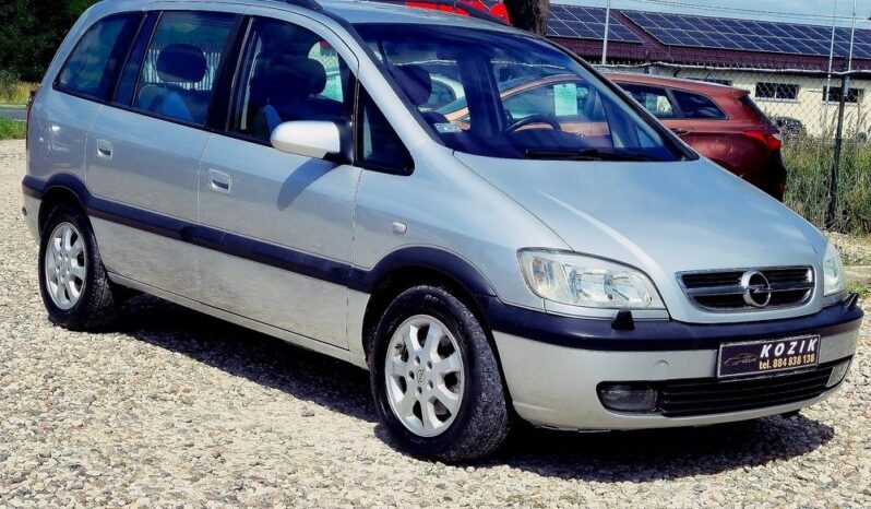 Opel Zafira – 2003r.! 1.8 16V! Klimatronic! 7 osobowy! Alu! full