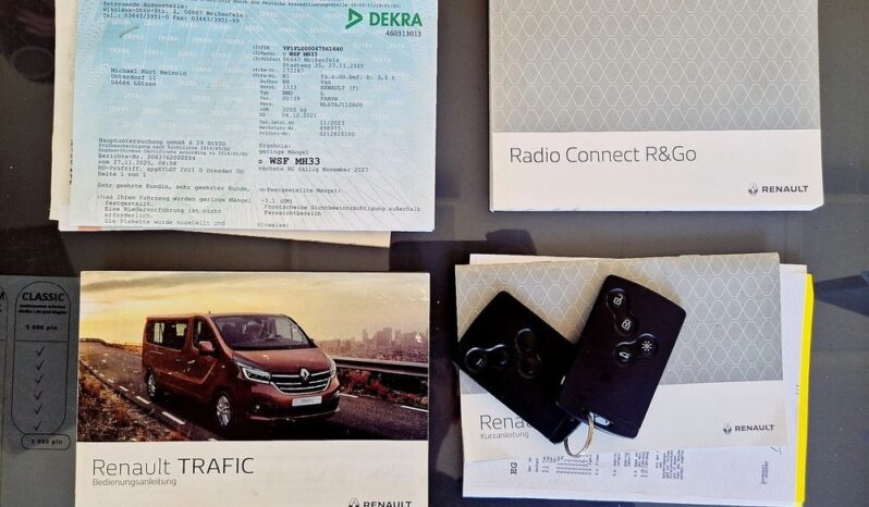 Renault TRAFIC – 2021r.! 2.0 diesel! LONG! 3 osobowy! Klima! Navi! Kamera Cofania! full